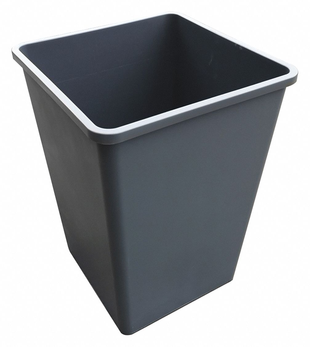 Square Container, Gray, 35 G