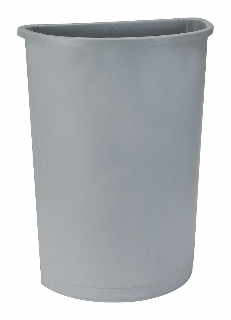 Half Round Container, Gray, 21 G