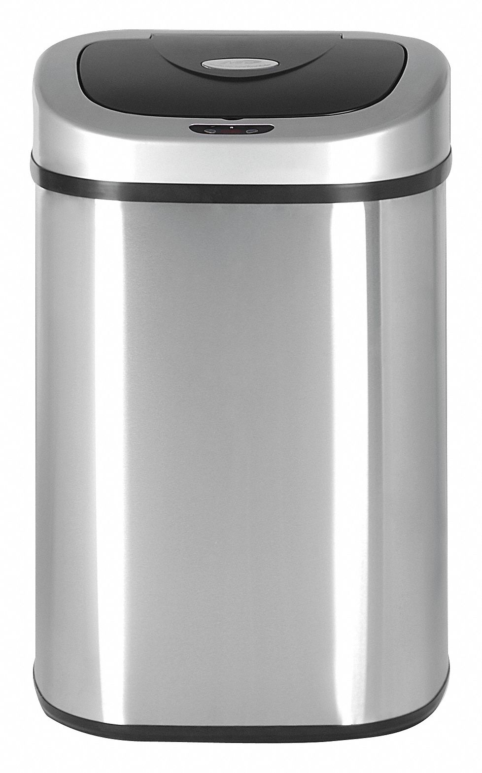 Waste Container, Oval, Hands Free, SS, 21G