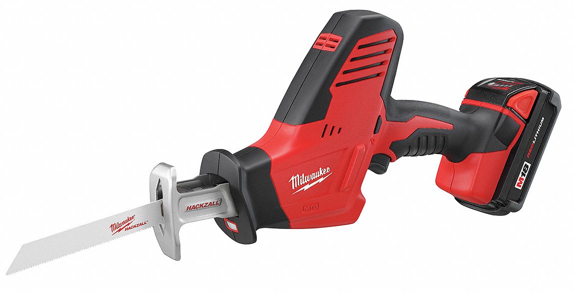 Cordless Reciprocating Saw Kit, 13 In. L