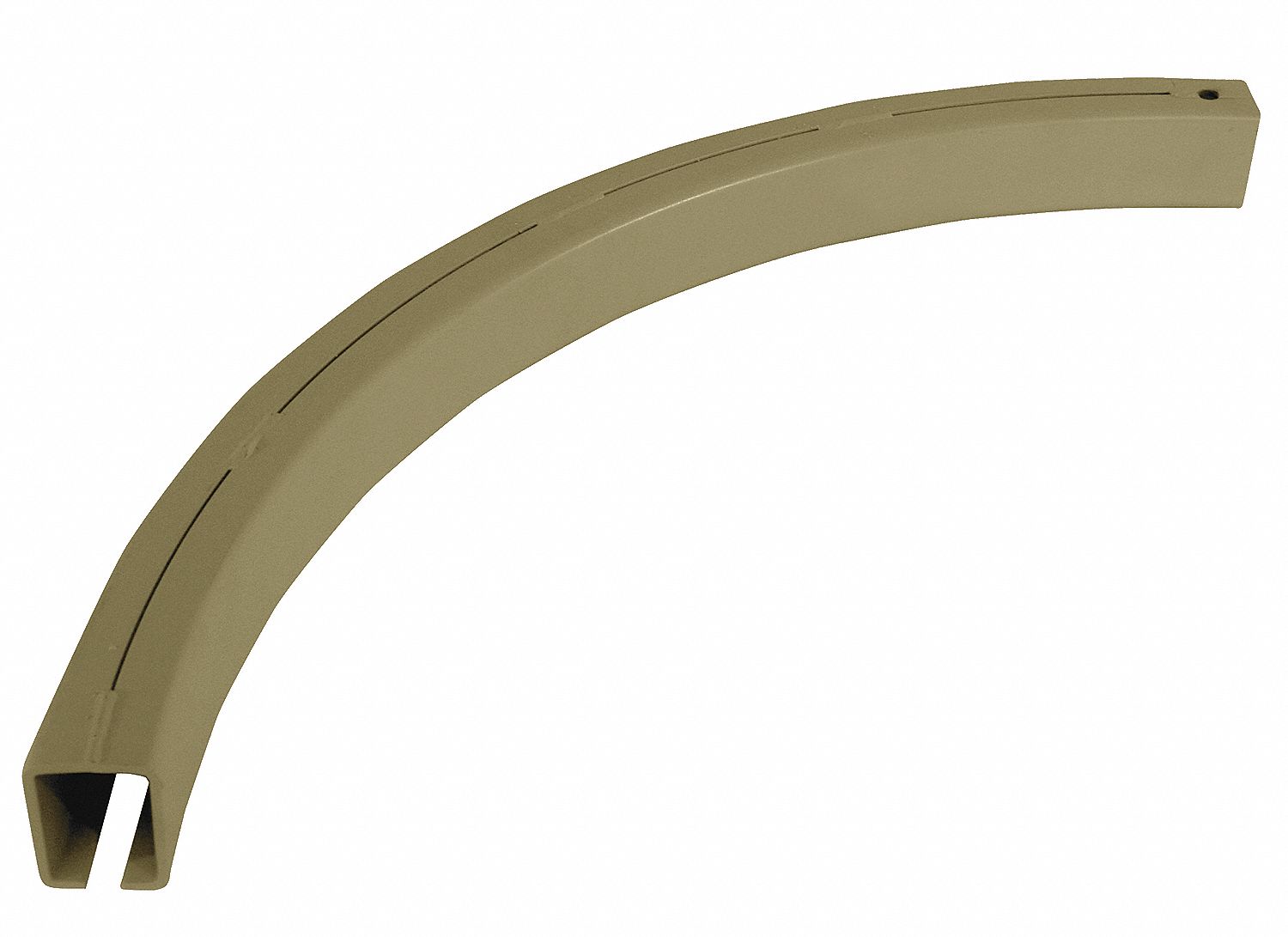 Horizontal Curve, Radius 3Ft, 90Deg