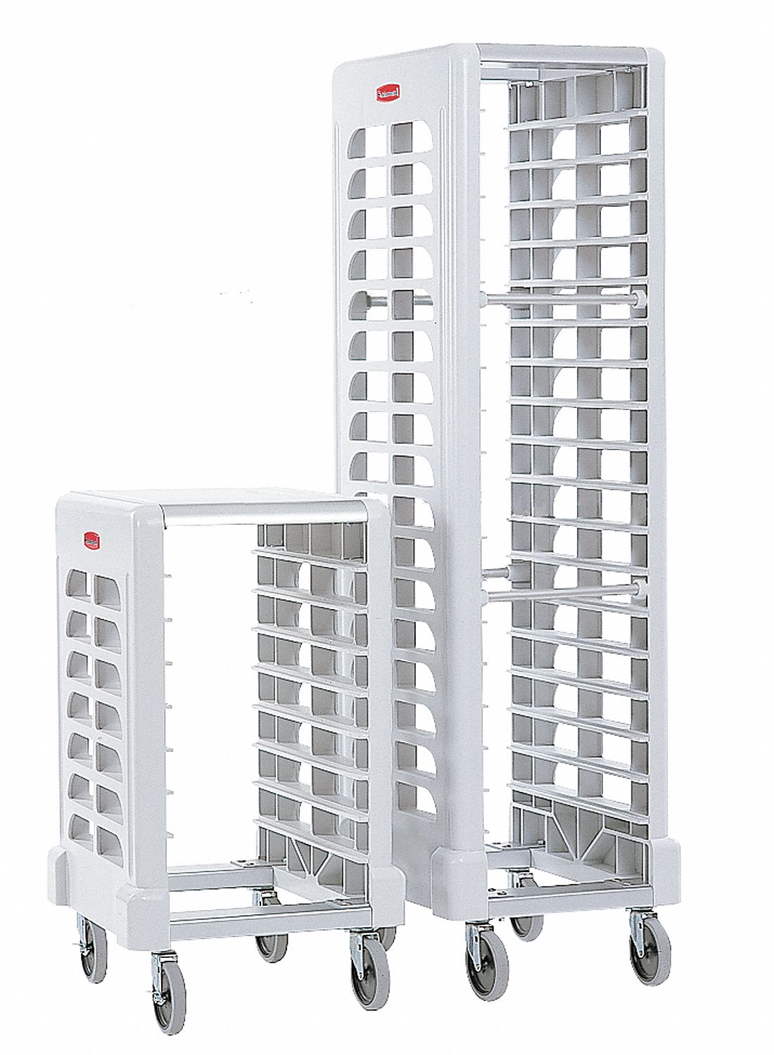 End-Load Rack, 23 3/4x28 3/4x67 7/8, White