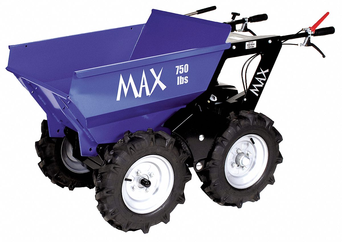 Powered Dumper, 4 Wheel Drive, 800 lb. Cap