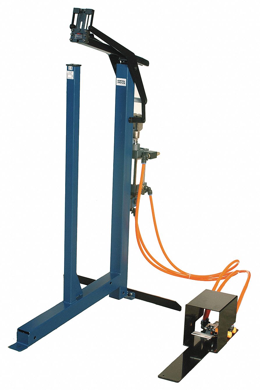 Air Foot Clinch Stapler, Stick, 1-1/4 In