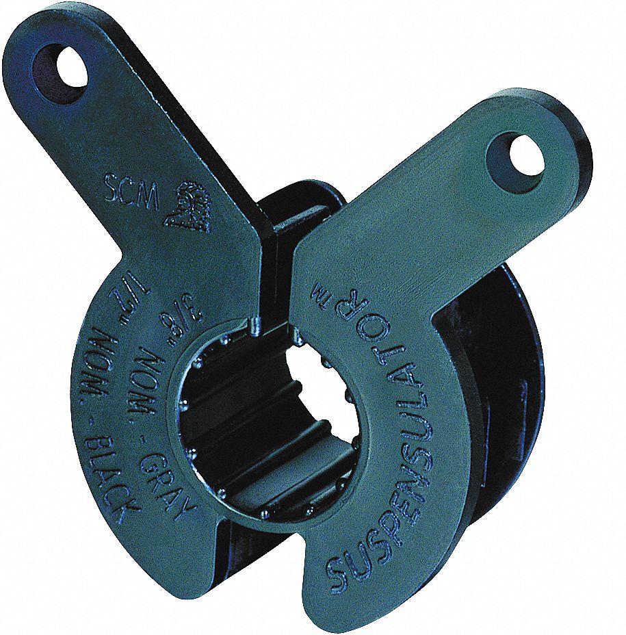 Tube Suspension Clamp, 1/2Dia, Pk5
