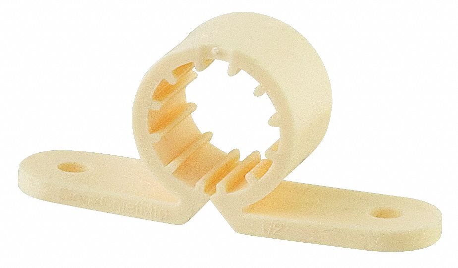 Tube Clamp, 1/2 Dia, Pk5
