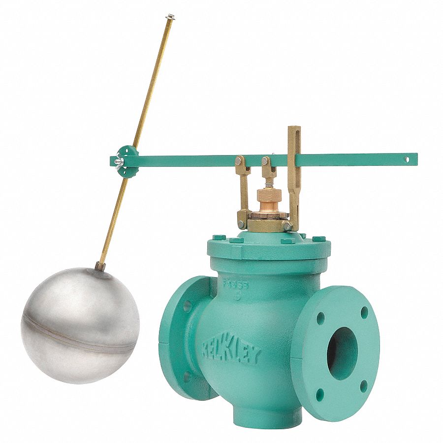 Float Valve Assembly, Single, Size 4 In.