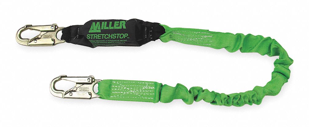 Lanyard, 1 Leg, Polyester, Green