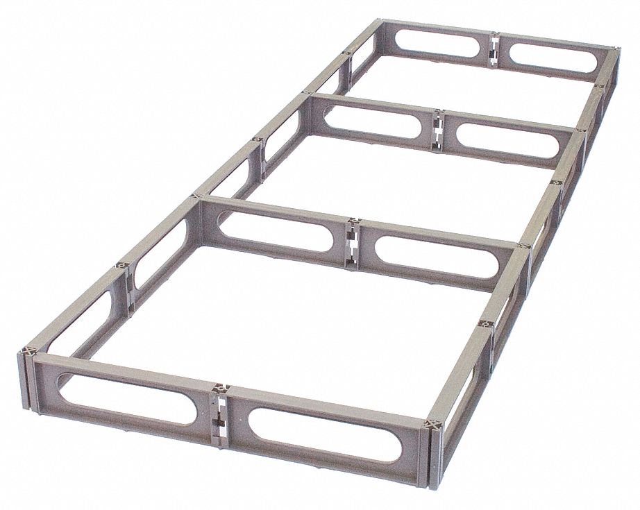 Pallet, Modular, Cap1000Lb, 70x24In, Open