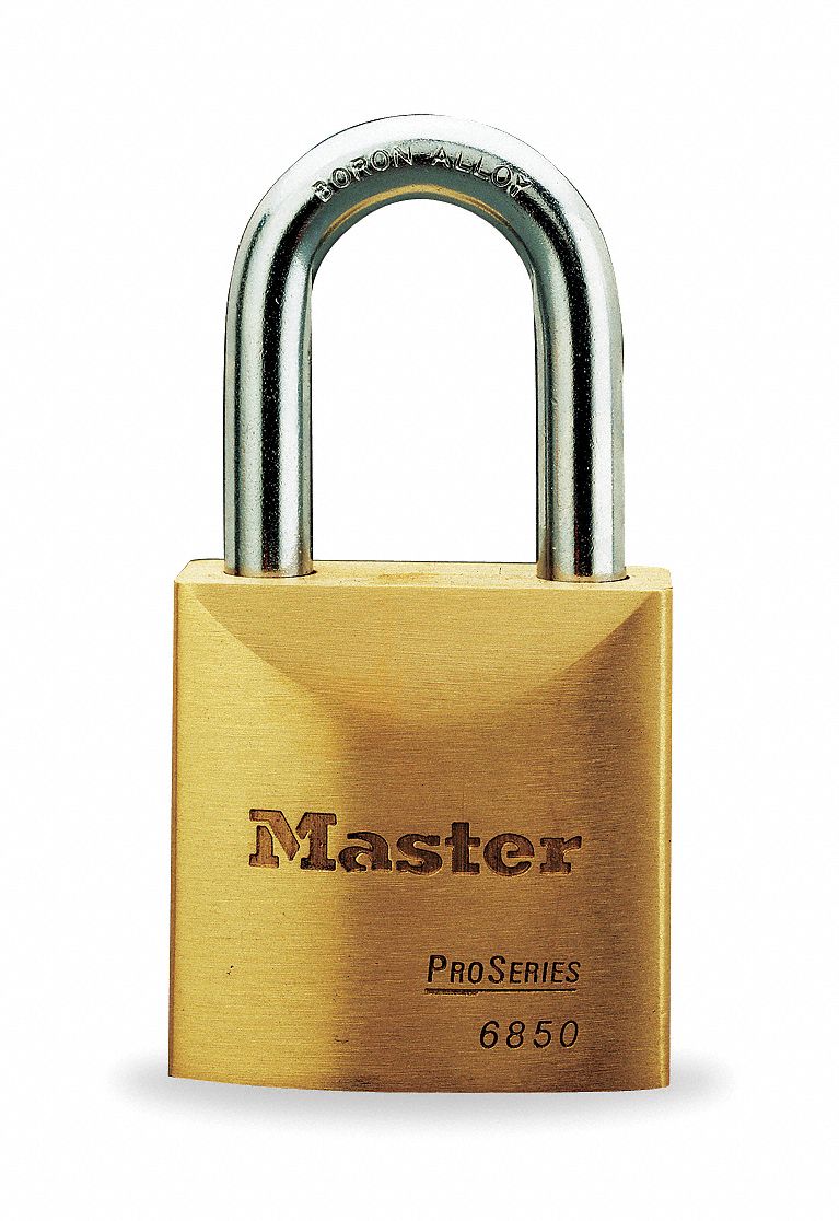Keyed Padlock, Boron Alloy, KA