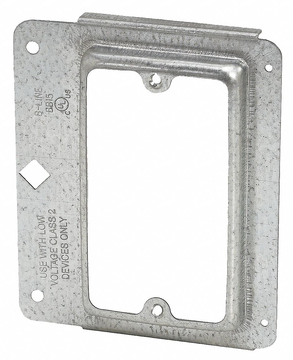 Mounting Bracket, 1Gang, Metal/Wood Studs