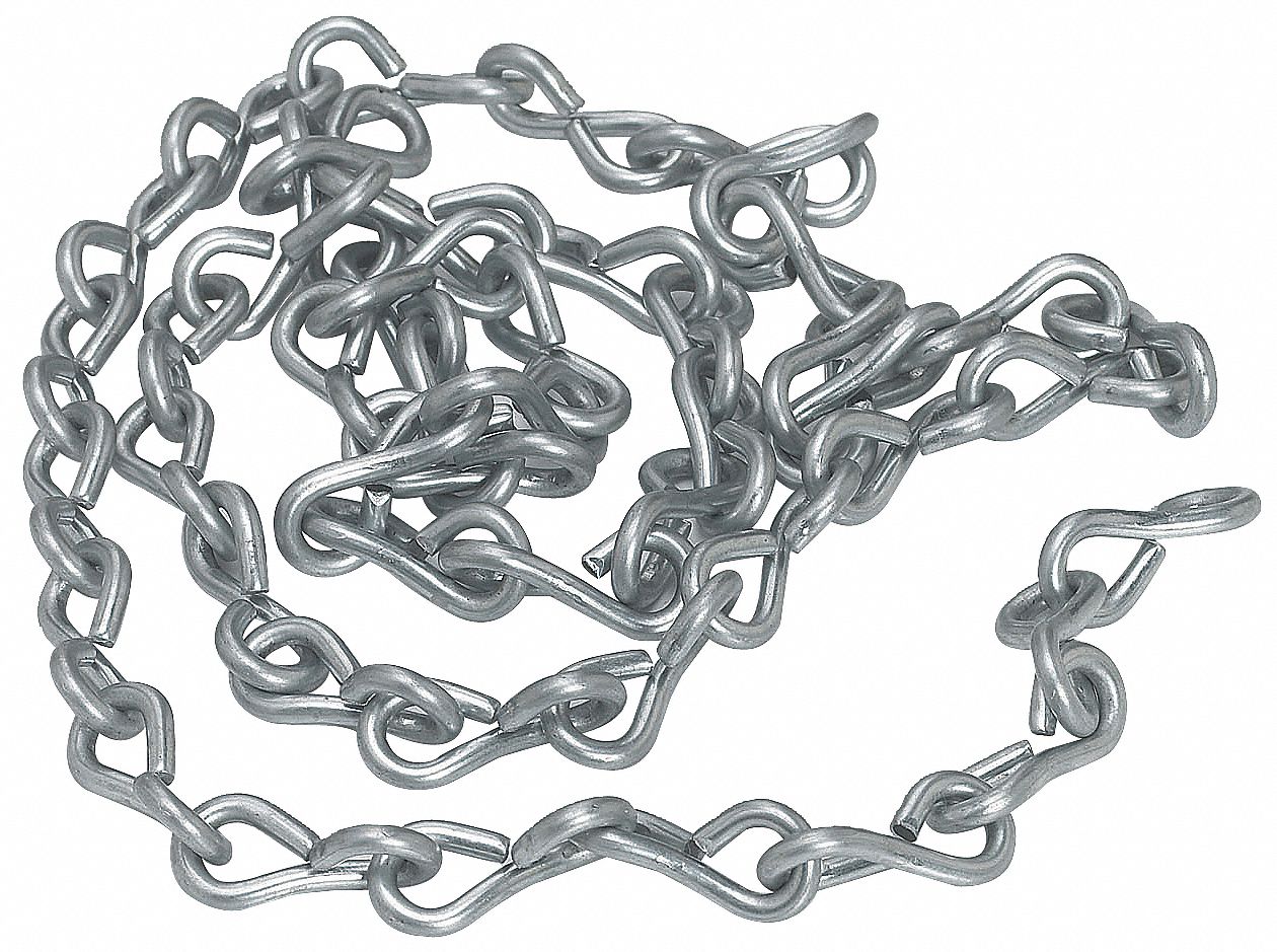 JACK CHAIN, 100', LOAD RATING 29 LBS