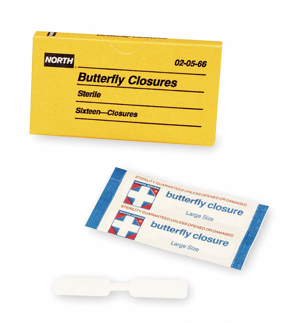 Bandage, Butterfly, Pk16