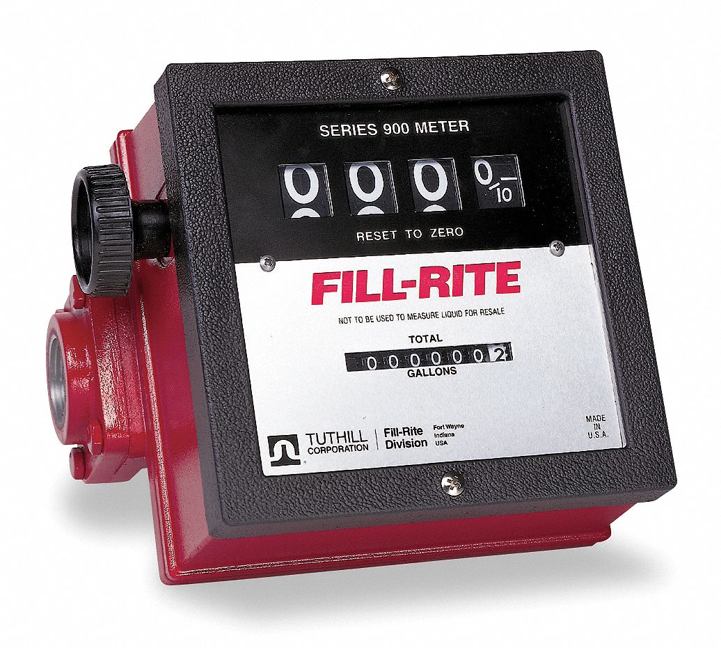 Meter, Liquid Flow, 1-1/2 MNPT