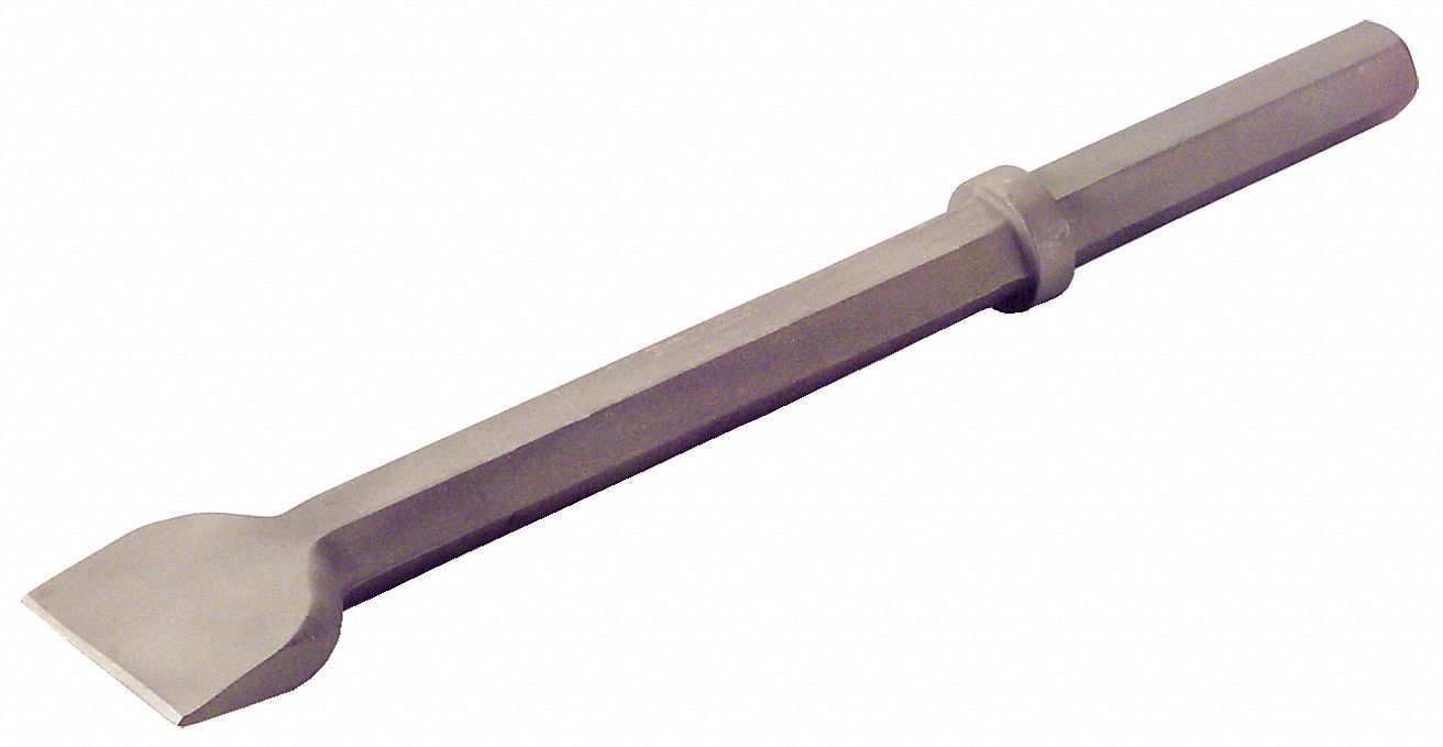 Wide Chisel, 1.125 In., 18 In., Round