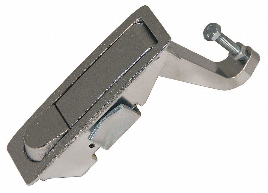 Push Button, non-locking textured chrome