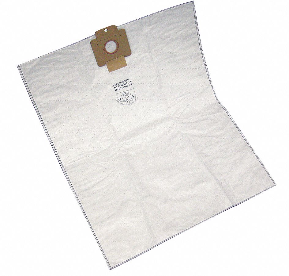 Disposable Bags, Wet/Dry Pick Up, Pk 3