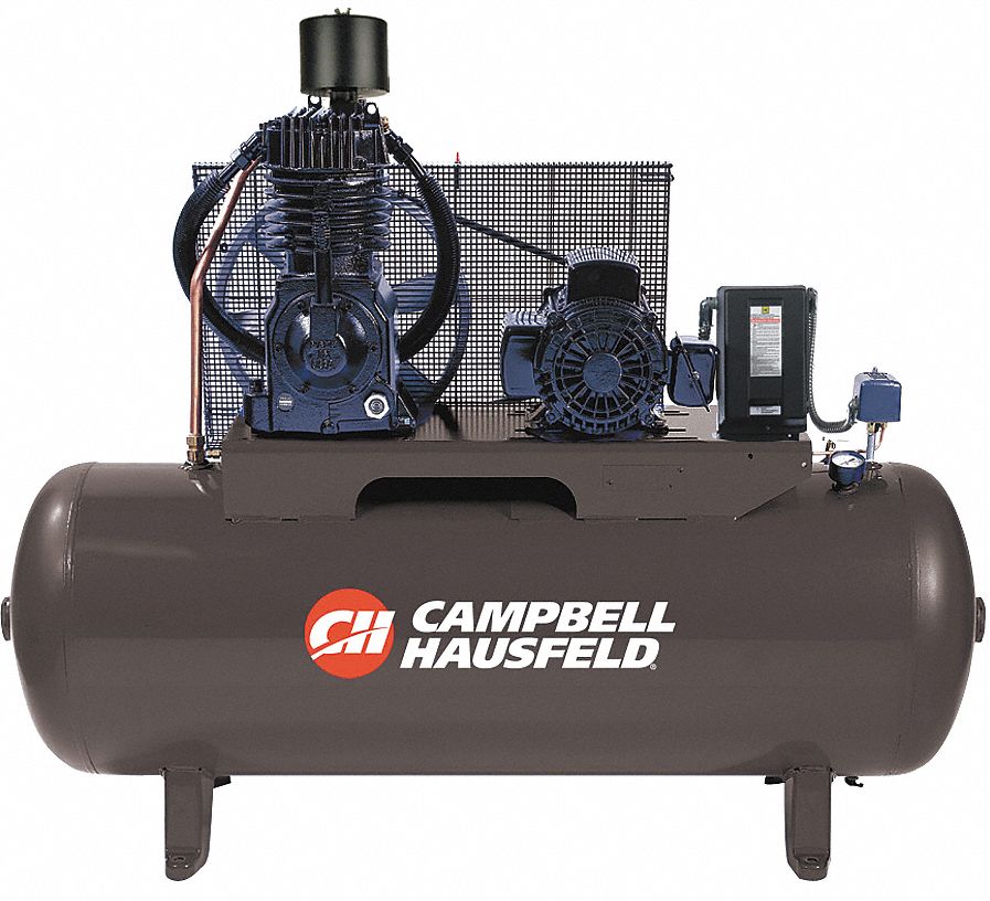 Air Compressor, 7.5HP, 80G, 175 PSI, 24.3CFM