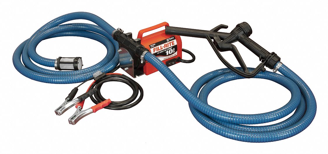 Pump, Rotary Vane, 1/5 HP, 12 VDC