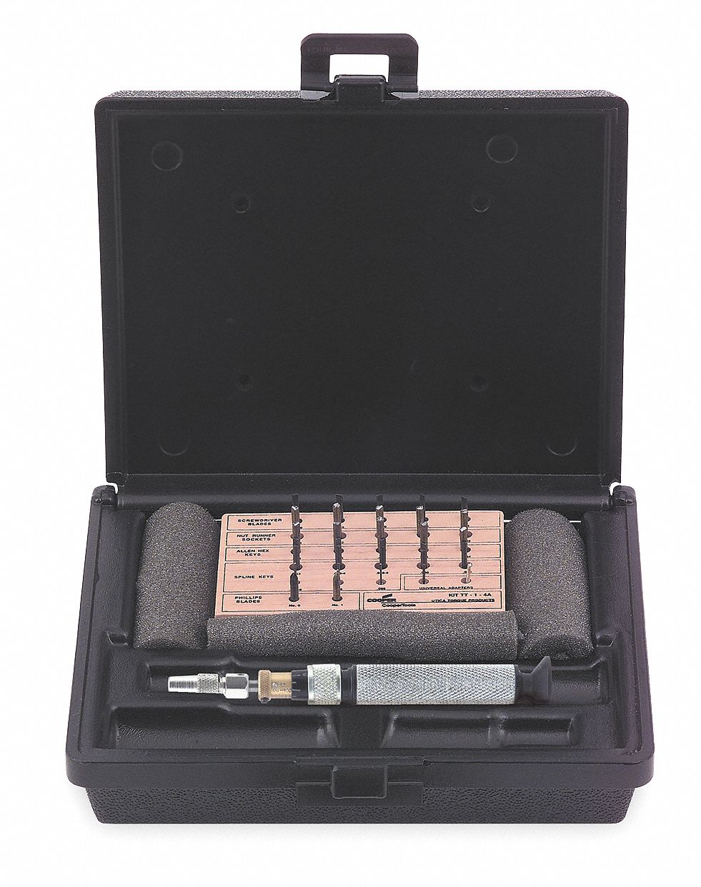 Torque Screwdriver Kit, Adj, 1/4 Dr, 20 PC
