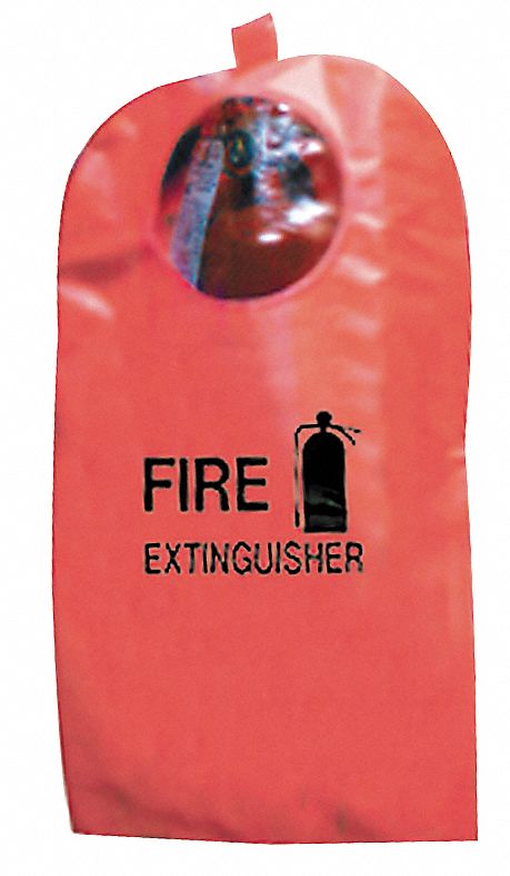 Fire Extinguisher Cover w/Window, 15-30lb