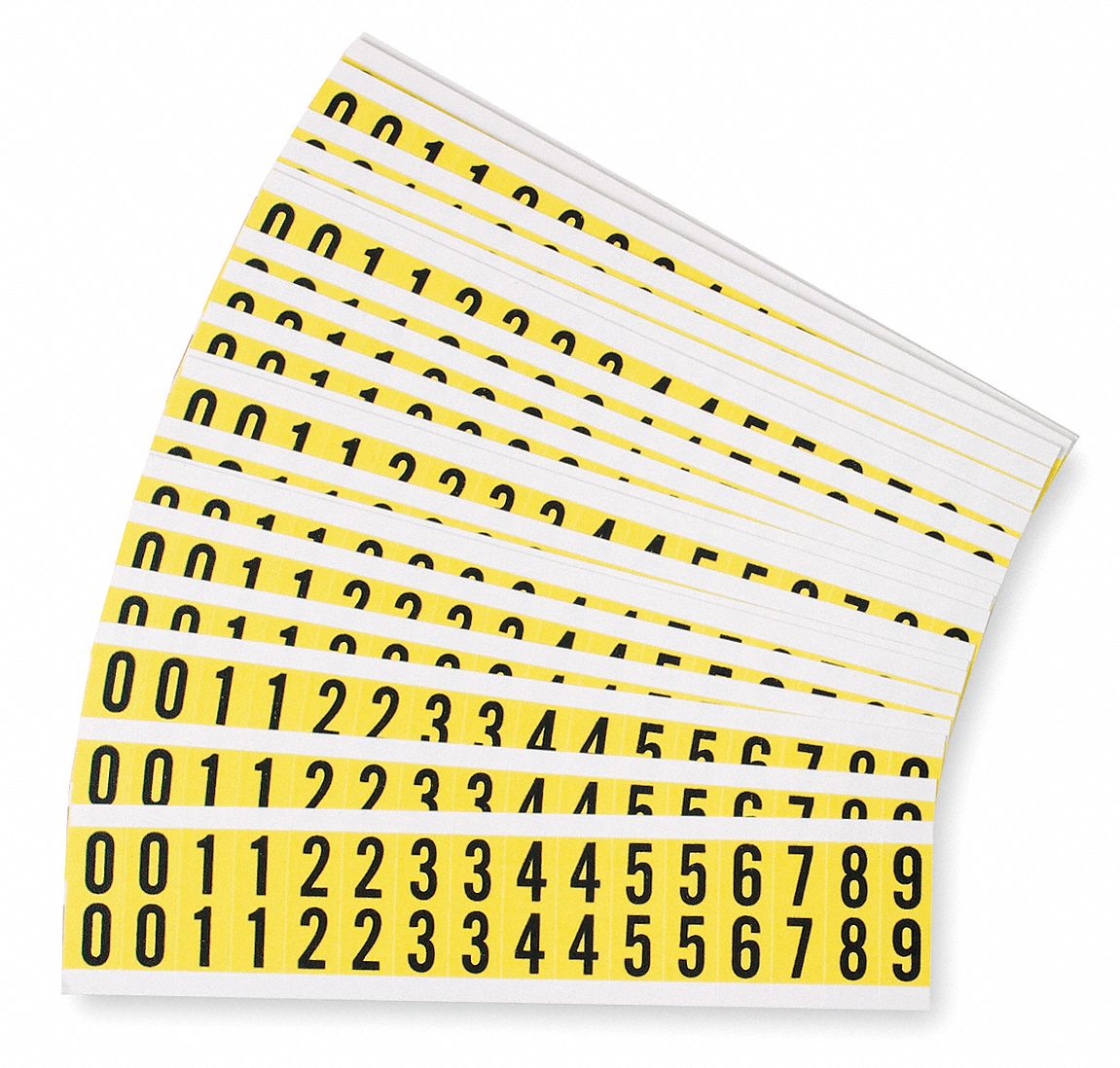 Number And Letter Kit, 0 Thru 9, 25 Cards