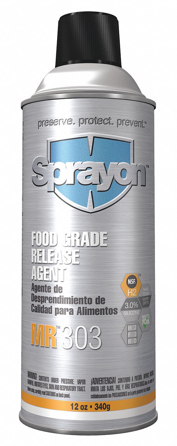 Food Grade Mold Release, 16 Oz, Net 12 Oz