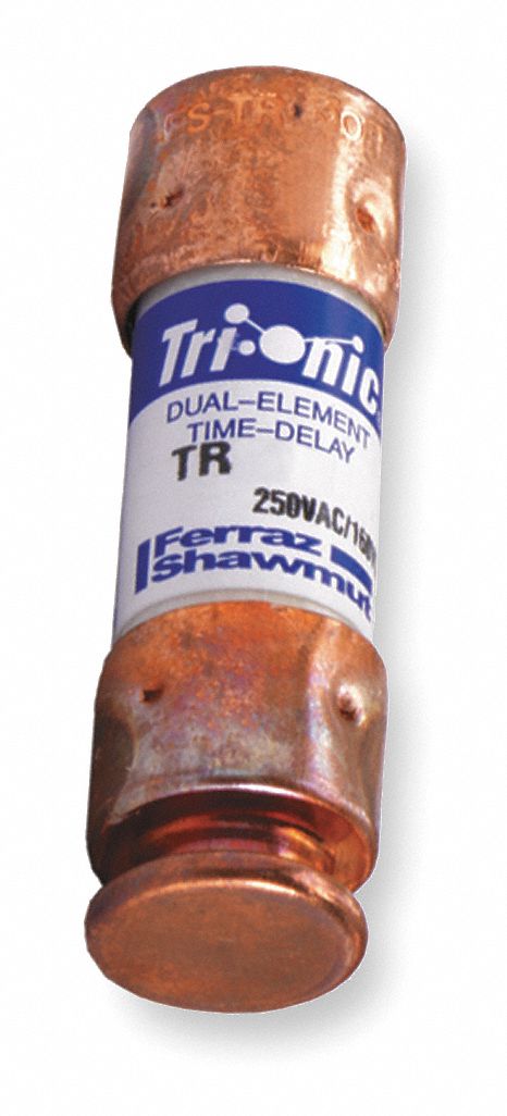 Fuse, TR-R, 250VAC/DC, 4/10A, Time Delay