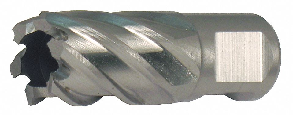 Annular Cutter, M2 HSS, 11/16 Dia, 1 Cut D