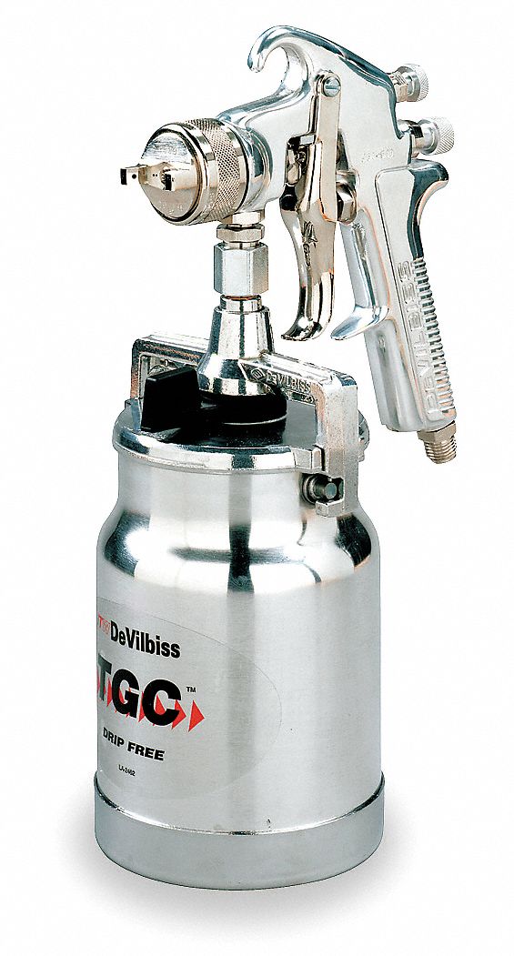 Suction Feed Spray Gun, 0.070In/1.8mm