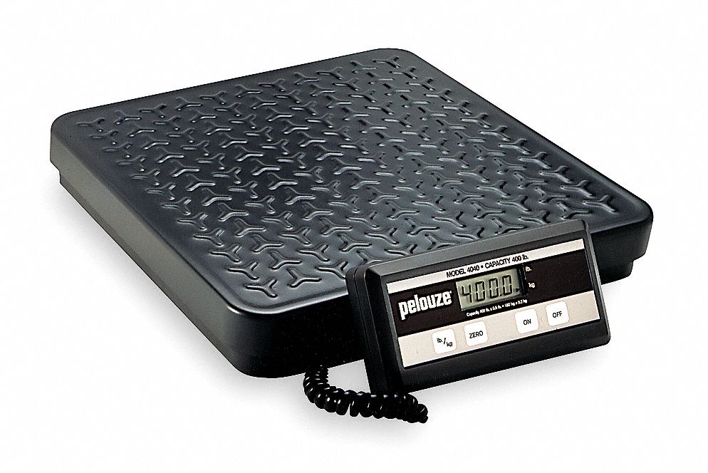 Digital Shipping & Rcvng Scale, 400 lbCap
