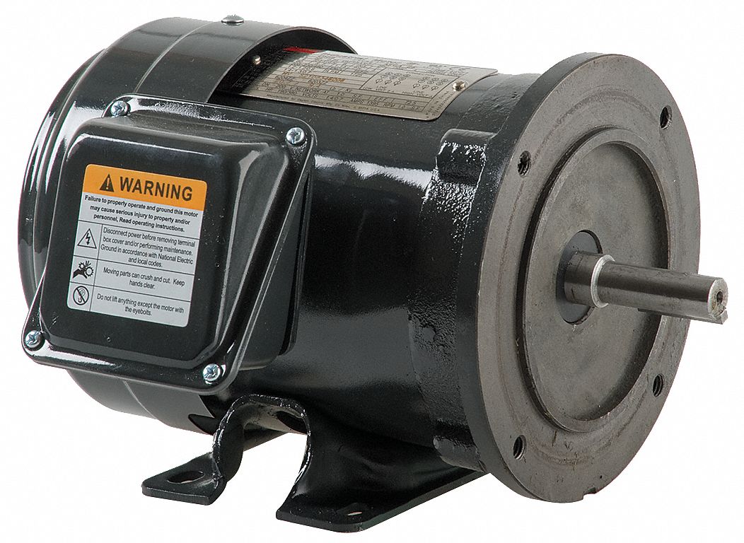 Mtr, 3 Ph, 1.5hp, 1740, 208-230/460, Eff 81.5