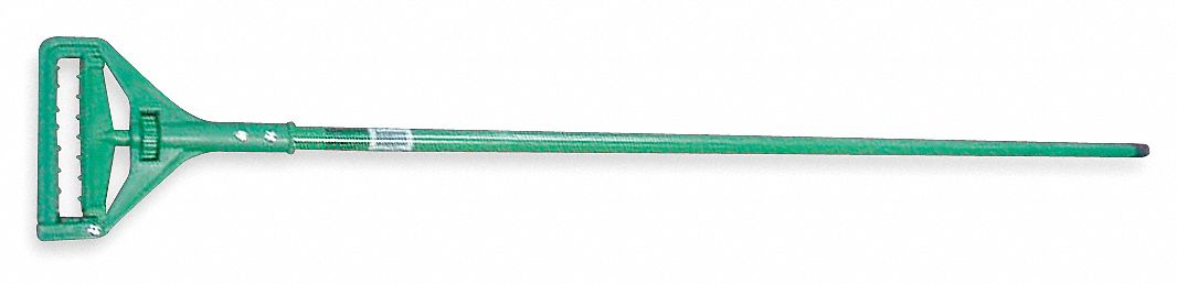 Mop Handle, Fiberglass, Green