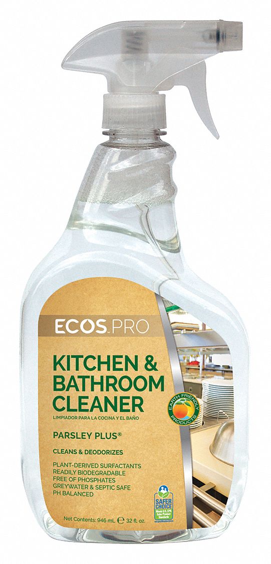 Kitchen Cleaners, Size 32 oz., Parsley