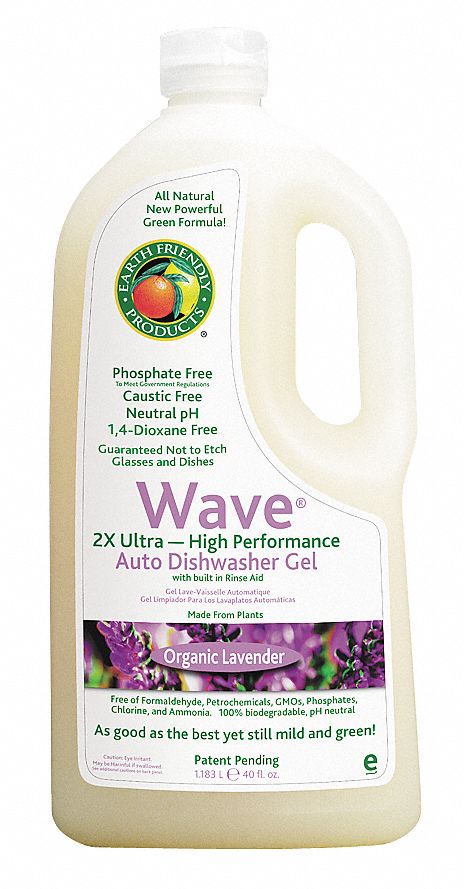 Gel Dishwashing Detergent, 40 oz, Lavender