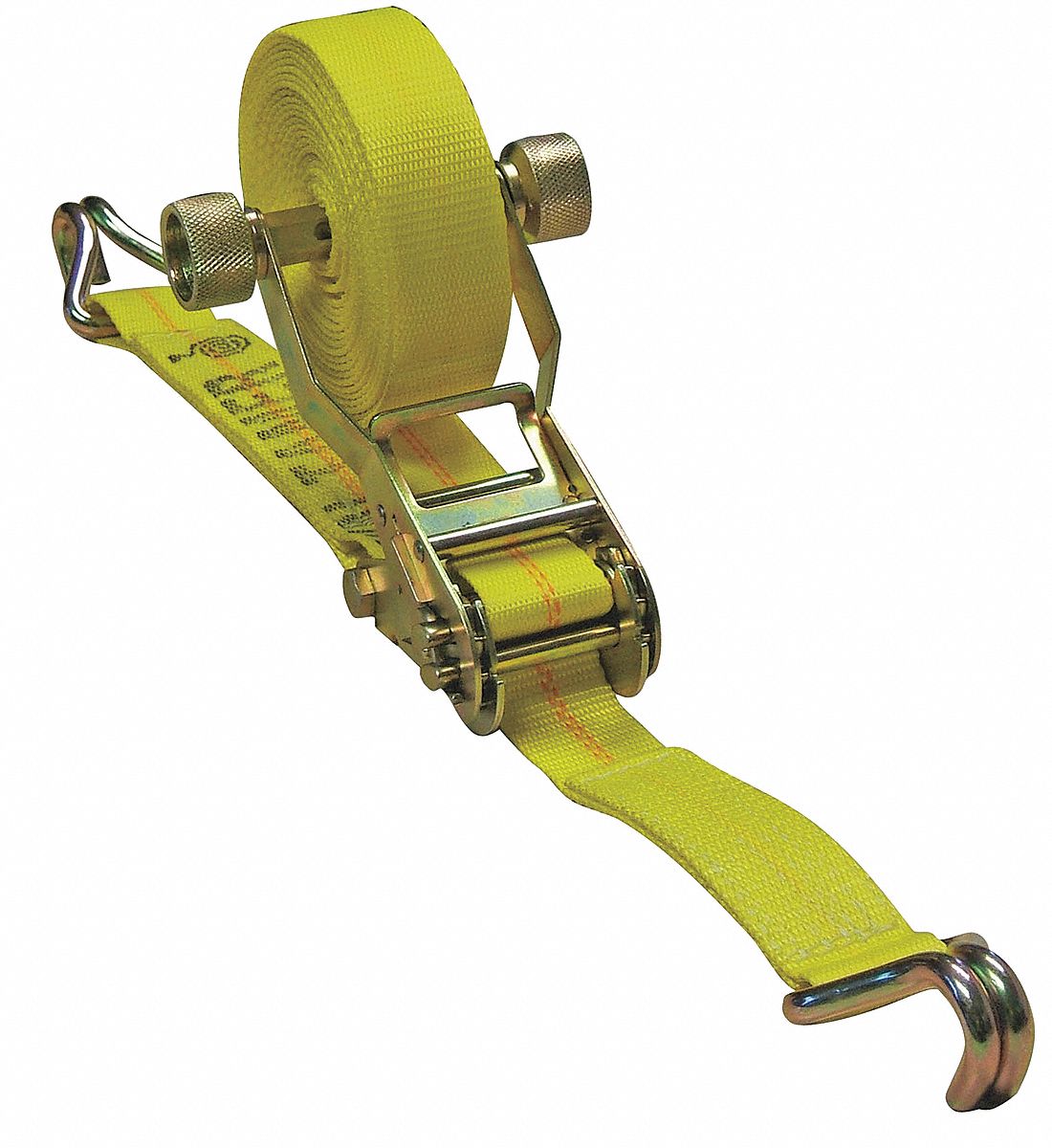 Cargo Strap, Ratchet, 27 ft x 2 In, 3333 lb