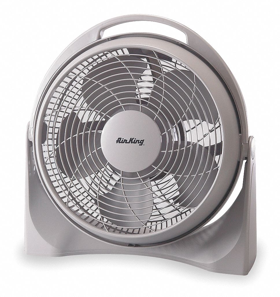 PortablePivotFan, Non-Osc, 15In, 3-spd, 120V