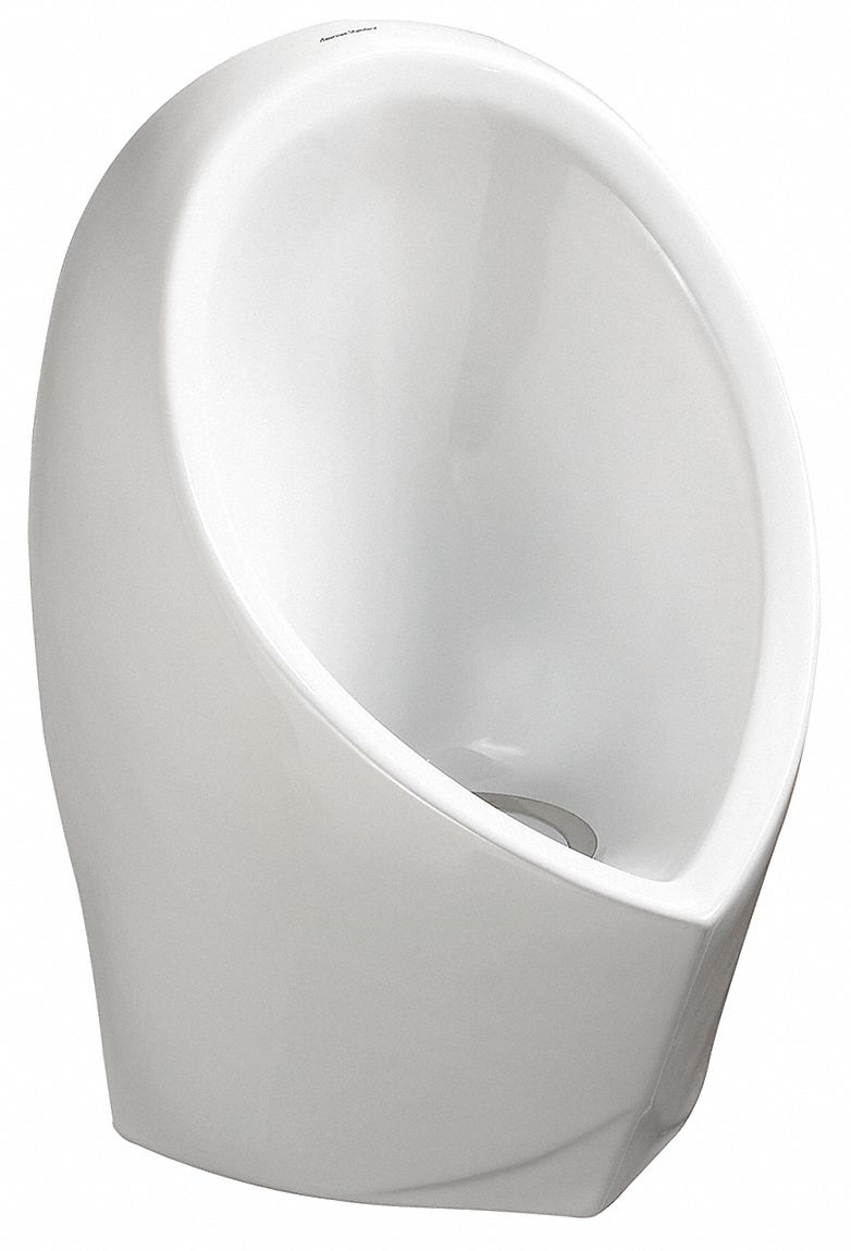 Urinal, Waterless, Wall Mount, White