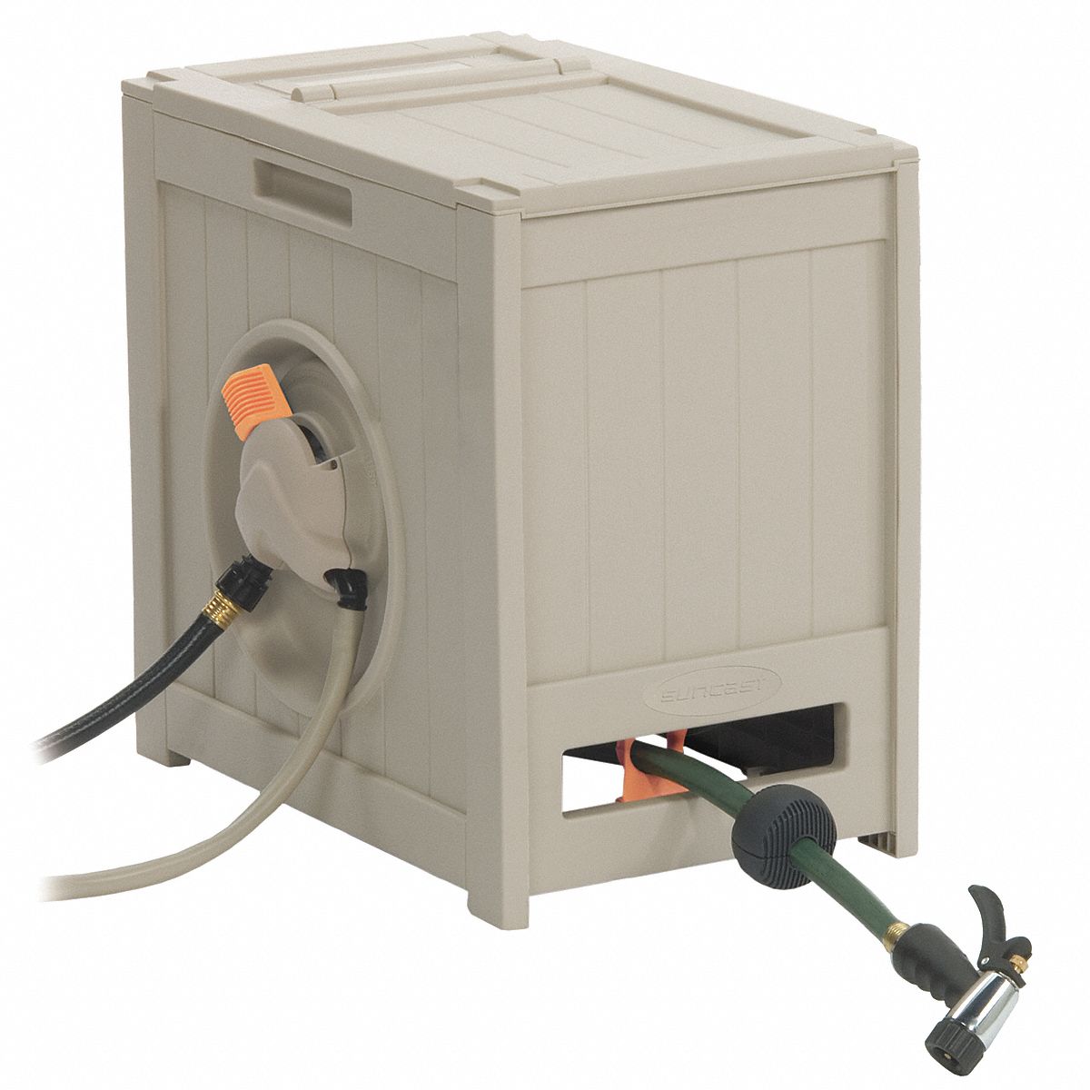 Free Standing Hose Reel, Plastic, 17 In.