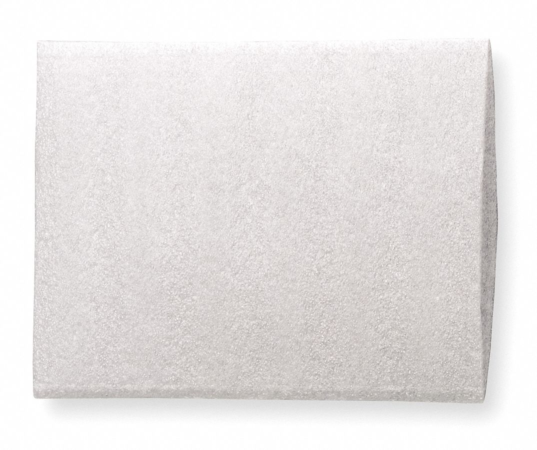 Foam Bag, White, 8 In.W, 12 In.L, PK350