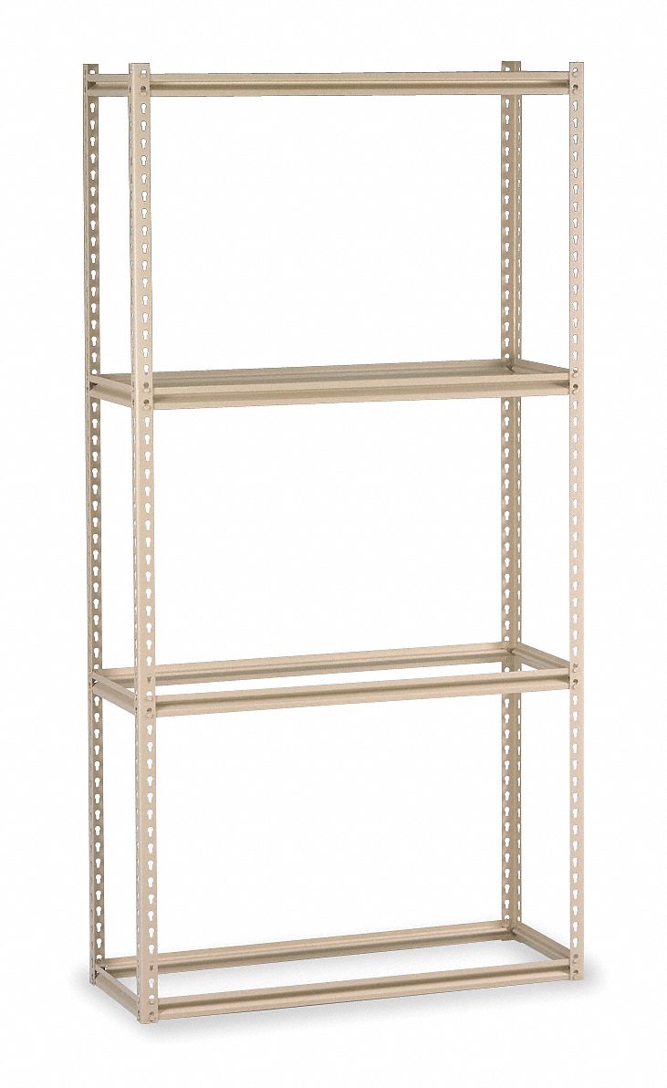 Records Storage Rack, 4 Level, H 84, W 69