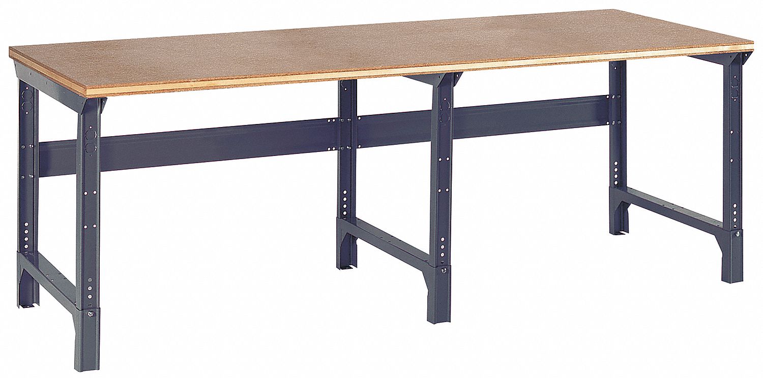 Workbench, 96Wx36Dx30-1/2 to 34-1/2In H