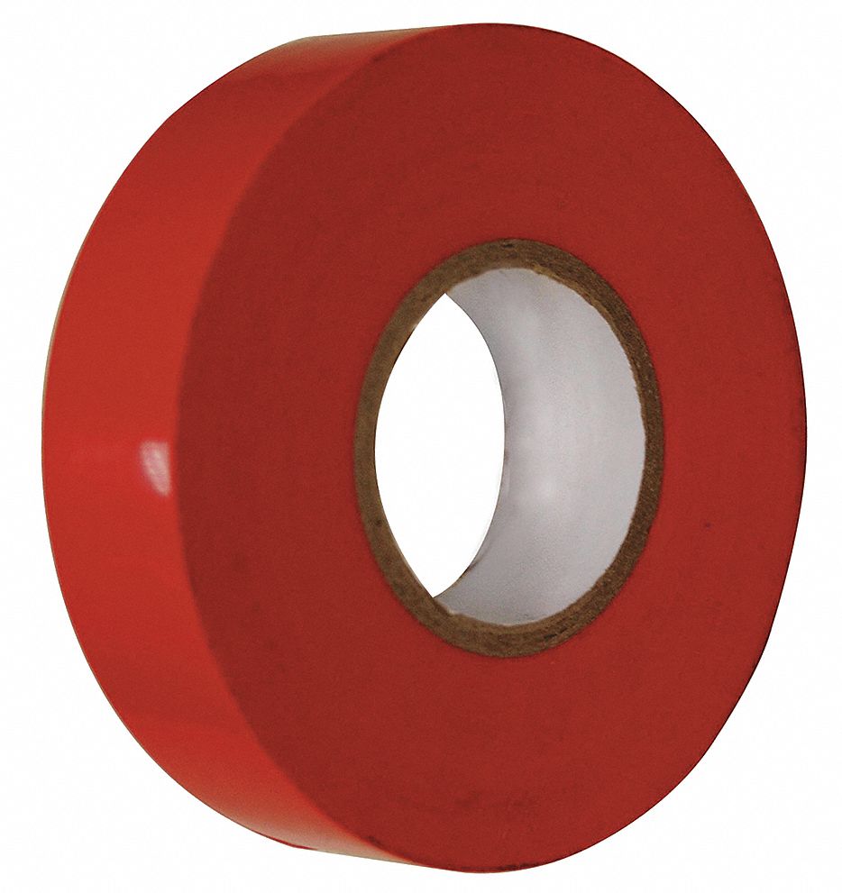 Electrical Tape, 3/4 x 60 ft., 7 mil, Red