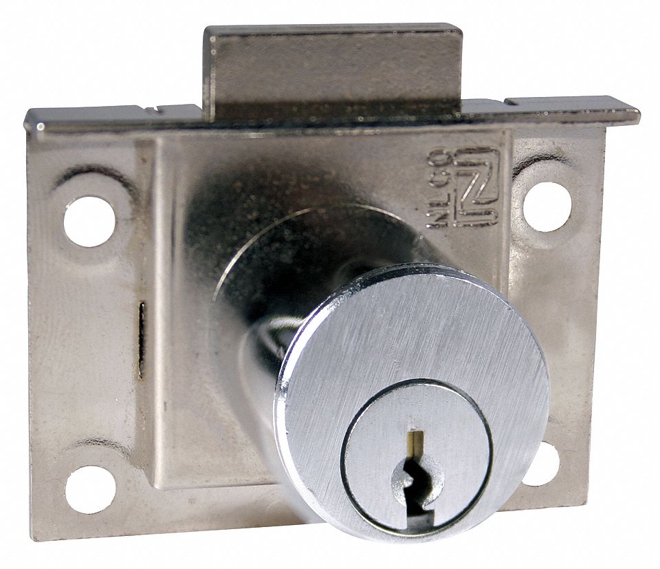 Half-mortised, pin tumber dead bolt lock