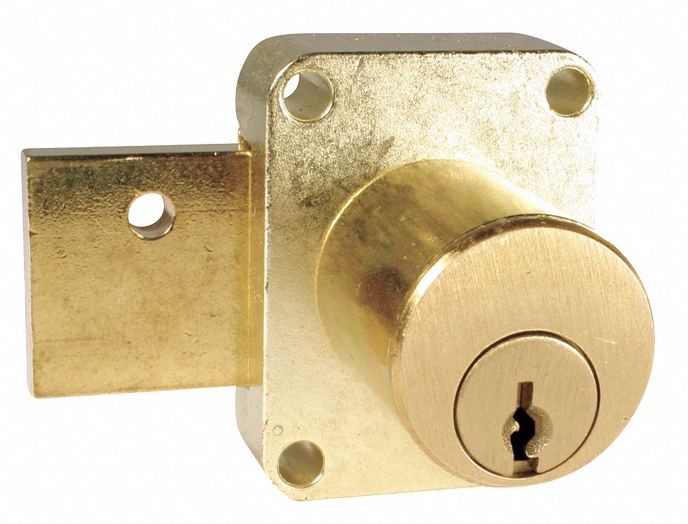 Dead bolt, pin tumbler, drawer
