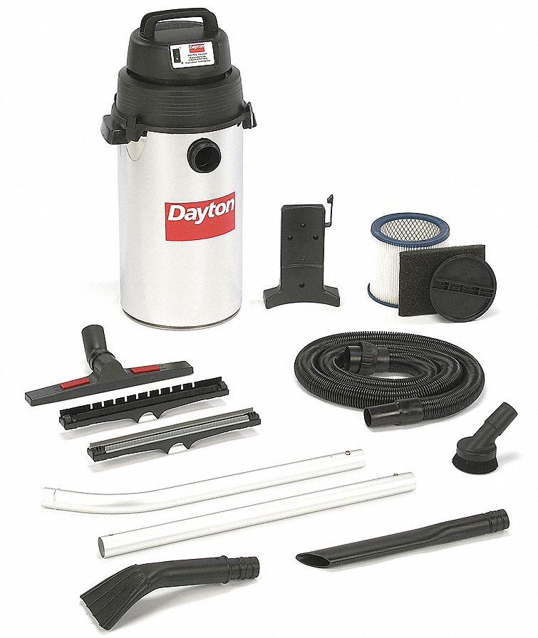 Wet/Dry Hang-Up Vacuum, 8 G, SS