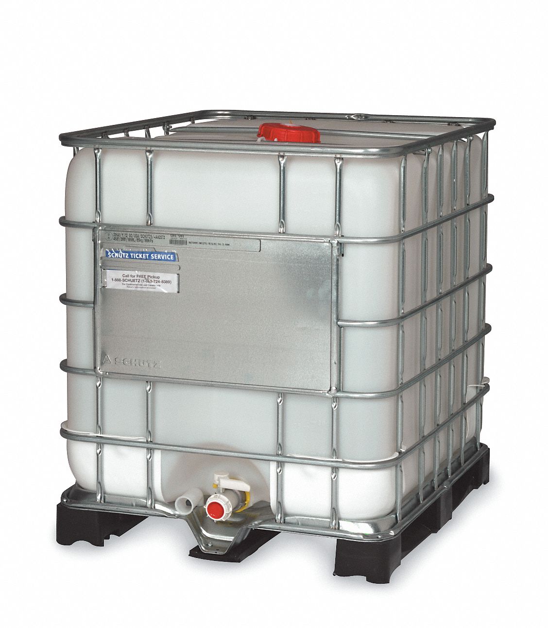 IBC PLASTIC PLLT 275 GAL NTRL HDP