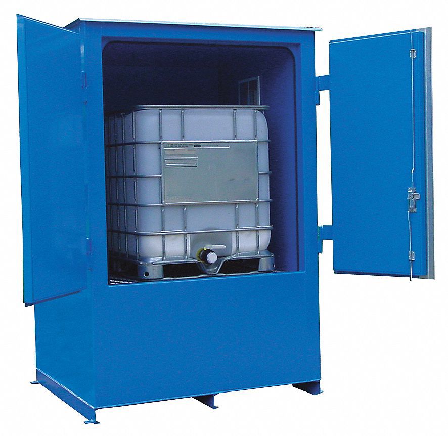 Storage Locker, Fire Rated, 1 Tote, Steel