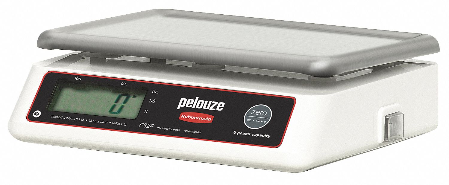 Digital Portioning Scale, 6 lb. Cap.