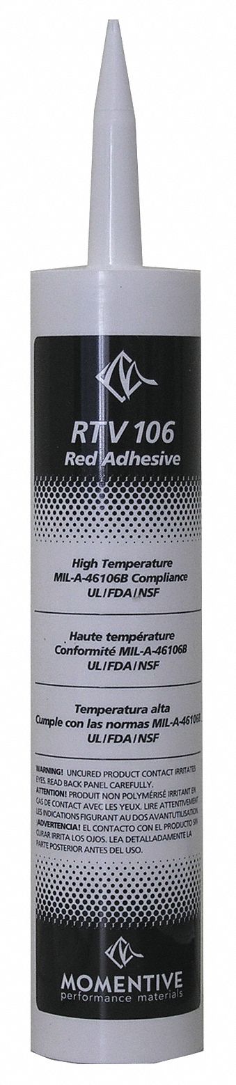 Silicone, Red, 10.1 Oz